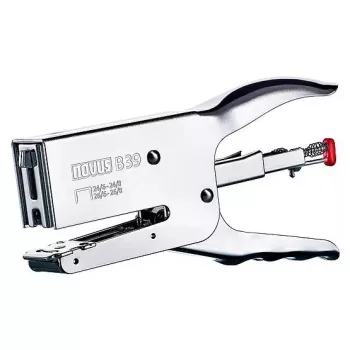 Stapler Novus B 39 Chrome szary