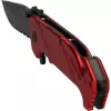 Nóż składany Camper/scout KS Tools 907.2220 czarno-czerwony