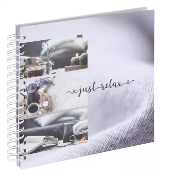 Hama Relax album fotograficzny Wielokolorowy 100 arkuszy 10 x 15 cm Oprawa spiralna