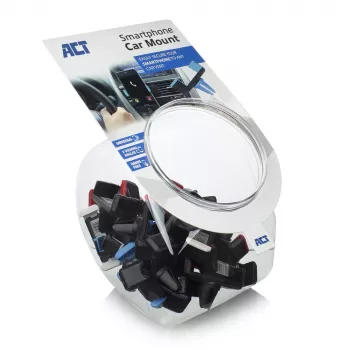 Uchwyt pasywny ACT Smartphone car mount AC9000 klips metalowy do kratki nawiewu