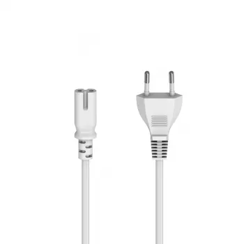 Hama 00223276 kabel zasilający Biały 5 m Wtyk C7