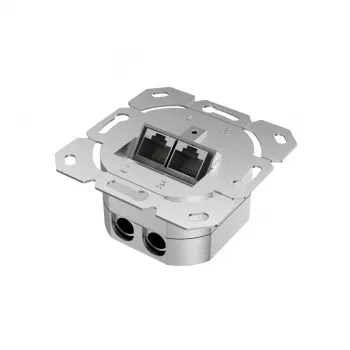 Hama 00200775 gniazdo natynkowe 2 x RJ-45 Biały