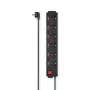Hama 00223160 Inteligentna listwa zasilająca 6 gniazd AC 1,4 m 3680 W
