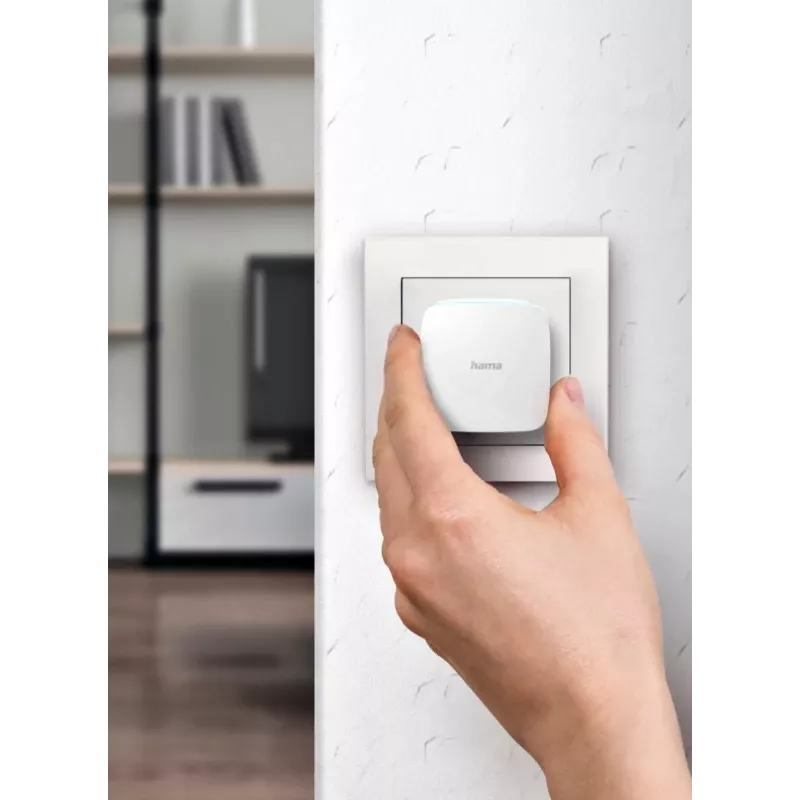Hama N300 Wzmacniacz sieci 300 Mbit/s Biały