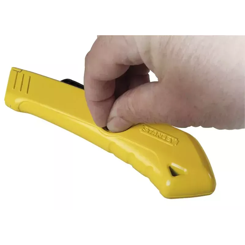 Nóż uniwersalny Stanley STHT0-10193 Czarny Stal nierdzewna Żółty Żyletka 22 mm szerokość 165 mm długość