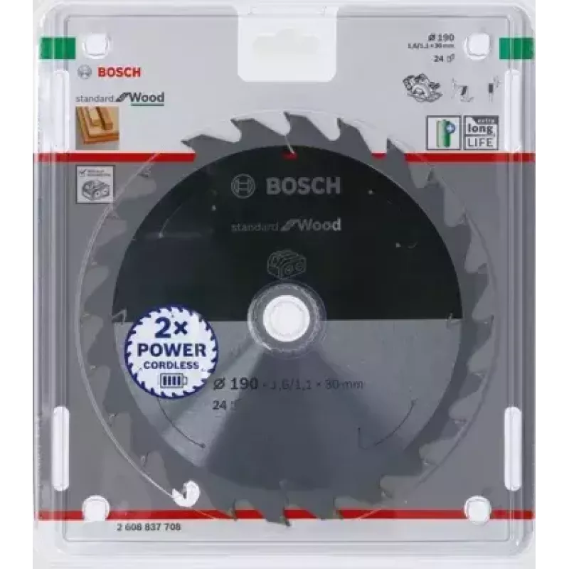 Bosch 2 608 837 708 brzeszczot do pilarki tarczowej 19 cm 1 szt.