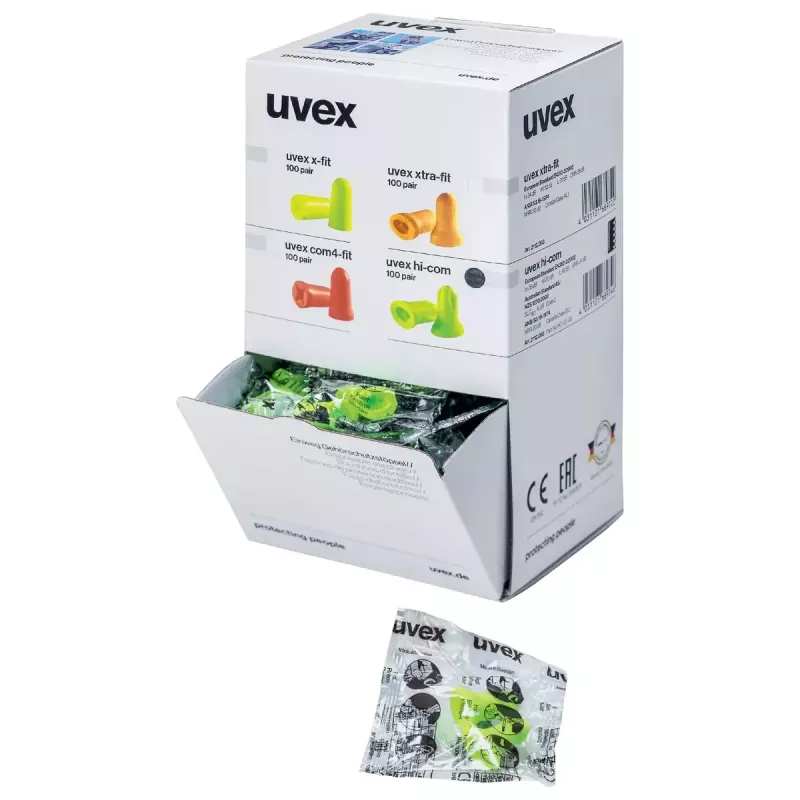 Wielorazowe zatyczki do uszu Uvex 2112095