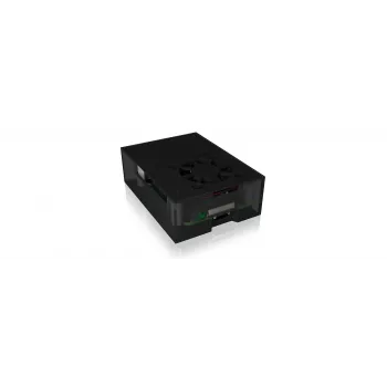 ICY BOX IB-RP108 Obudowa Antracytowa, Czarna