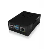 ICY BOX IB-RP108 Obudowa Antracytowa, Czarna