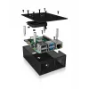 ICY BOX IB-RP108 Obudowa Antracytowa, Czarna