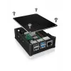 ICY BOX IB-RP110 Obudowa Czarna