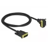 Kabel DVI DeLOCK 85901 1 m DVI-D Czarny