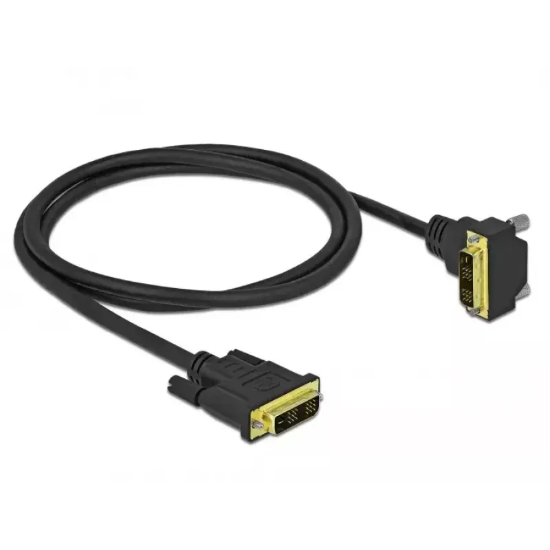 Kabel DVI DeLOCK 85902 2 m DVI-D Czarny
