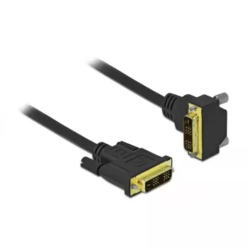 Kabel DVI DeLOCK 85902 2 m DVI-D Czarny