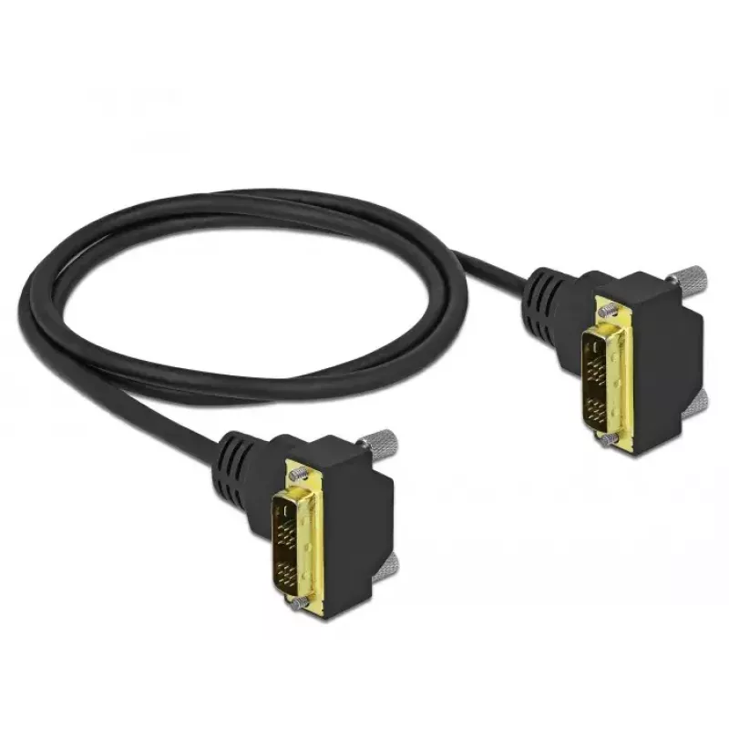 Kabel DVI DeLOCK 85905 1 m DVI-D Czarny