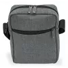 Torba typu messenger WEDO 59 350512 — poliester szary uniseks torebka/torba na ramię, zapięcie na zamek