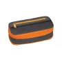 Soft pencil case WEDO Neon Stretch szary pomarańczowy