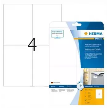 Samoprzylepna etykieta prostokątna HERMA 4598
