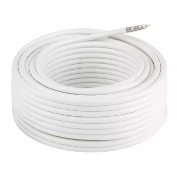 Kabel koncentryczny HAMA Classic Line 120 dB, 25 m, ekranowany kabel TV/antenowy
