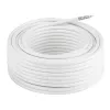 Kabel koncentryczny HAMA Classic Line 120 dB 50 m — 75 Ω, styl RG6, 50 metrów