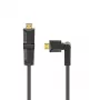 Kabel HDMI Hama 1,5 m Typ A męski na męski 2.0b 18 Gbit/s czarny