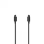 Hama 00305024 kabel audio 3 m TOSLINK Czarny