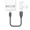 Hama 00125105 kabel USB USB 3.2 Gen 1 (3.1 Gen 1) 0,15 m USB A USB C Czarny