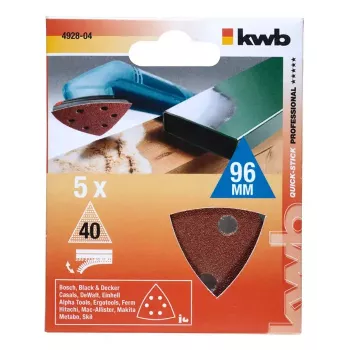 Komplet padów szlifierskich KWB 492804 5 szt.