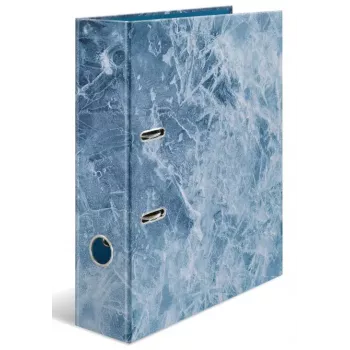 Segregator HERMA 19650 A4 niebieski okrągłe pierścienie przechowywanie 285x70x315mm