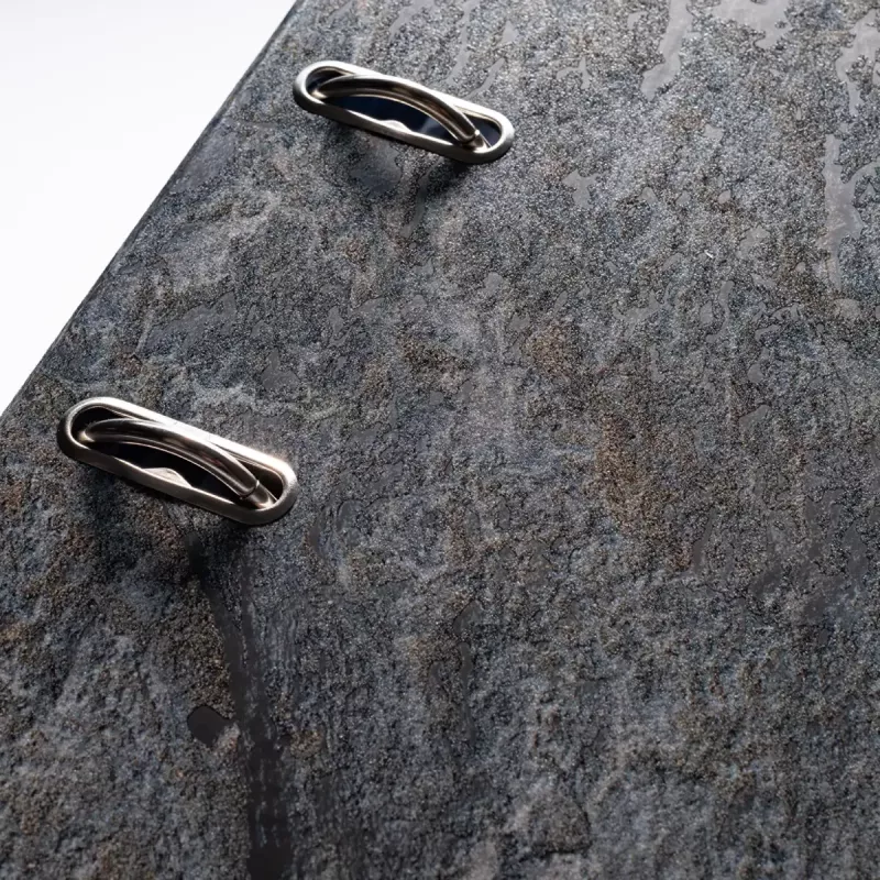 HERMA Stone Kołowrotek A4 Szary Pierścienie Q Przechowywanie 285x70x315mm
