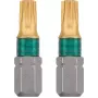 Końcówka wkrętakowa KWB 124215 2 szt. Torx T15 25 mm Sześciokątna