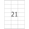 Etykiety HERMA Premium A4 70x42 mm biały papier mat 2100 szt.