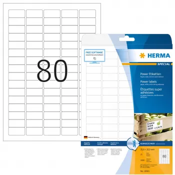 Samoprzylepna etykieta do drukarek HERMA 10901