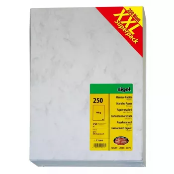 Papier do druku A4 Sigel T1080 250 arkuszy szary