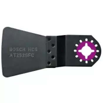 Skrobak Bosch HCS ATZ 52 SFC — ostrze skrobaka do kitu i miękkich mas uszczelniających, długość 45 mm, szerokość 52 mm, 1 szt.