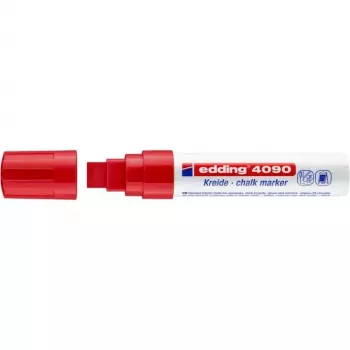 Marker kredowy Edding 4090 ścięty czerwony