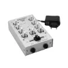 Mikser audio Omnitronic 10006881 2 kanały 20–20000 Hz srebrny