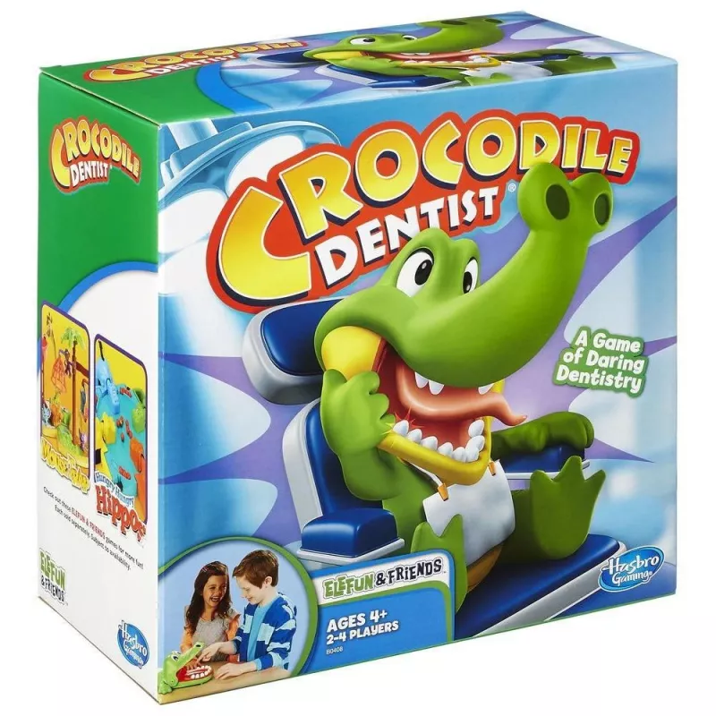 Hasbro KROKODYLEK DENTYSTA Gra planszowa Rodzinna