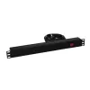 Listwa zasilająca Eurolite 30240215 8 gniazd AC 1U Czarna