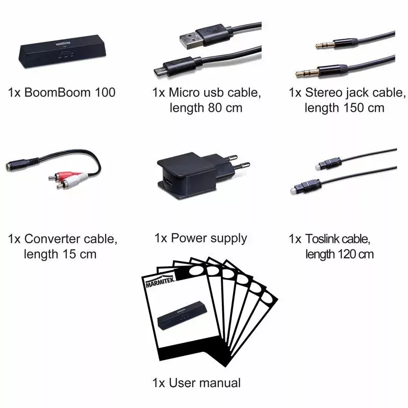 Głośniki Marmitek BoomBoom 100, 100W