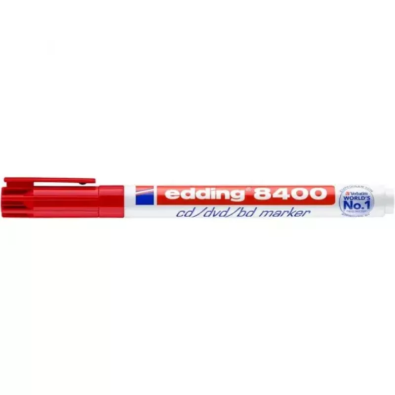 Pisak permanentny Edding 8400 Bullet Tip czerwony
