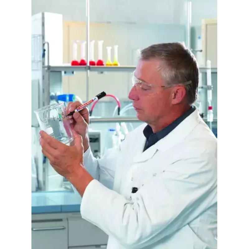 Marker permanentny Edding 8014 okrągła końcówka czarny 1 szt.