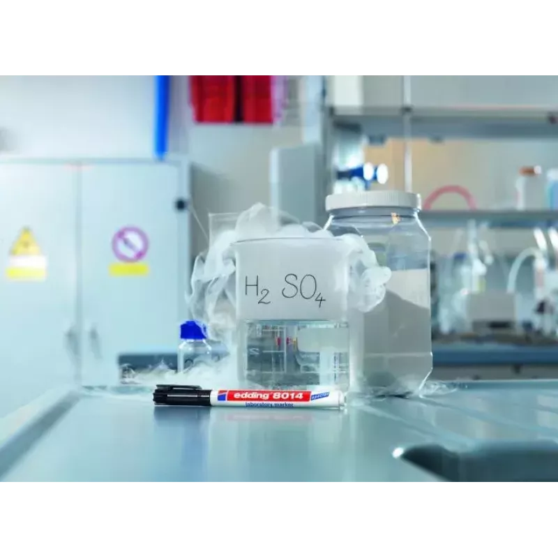 Marker permanentny Edding 8014 okrągła końcówka czarny 1 szt.