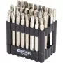 Zestaw końcówek wkrętakowych KS Tools 911.7550 — 32 szt., nikiel, 75 mm, chwyt sześciokątny 1/4 inch (25,4/4 mm)