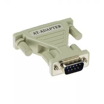 Adapter ACT D-sub 9-pin męski na 25-pin żeński z obudową formowaną
