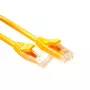 ACT żółty 3 meter U/UTP CAT6 patch kabel component level with RJ45 connectors
