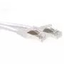 ACT biały 25 meter SFTP CAT6A kabel krosowy snagless with RJ45 connectors