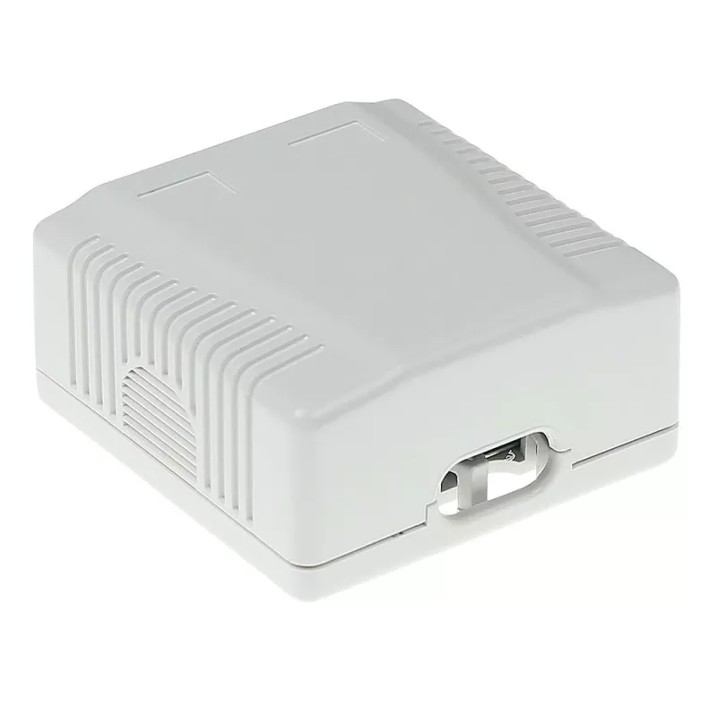 Powierzchniowa ekranowana skrzynka natynkowa ACT FA7004, 2-portowa CAT6A