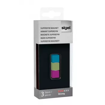 Zestaw magnesów tablicowych Sigel GL727
