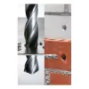 Zestaw wierteł KWB 420400 9 sztuk do tworzyw sztucznych, drewna i metalu